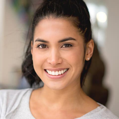 Young woman with a nice, bright, white smile